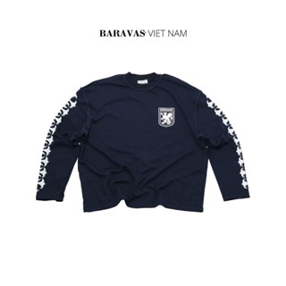  Áo Thun Tay Dài Griffin Navy Baravas Space Long Sleeve - Version Premium 