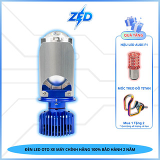 Đèn Pha LED Bi Cầu T40 PRO ZED LIGHT 12 24V 55W Chống Chói - BH 24 Tháng Ô TÔ Xe Máy