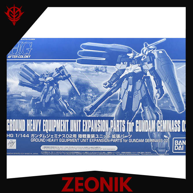 HG 1144 Ground Heavy Unit Expansion Parts for Gundam GEMINASS 02 - Chính hãng Bandai