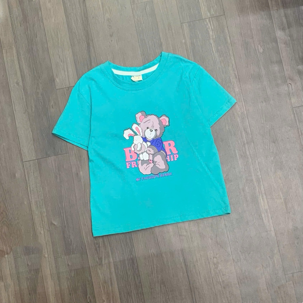 Áo cotton QC bé gái