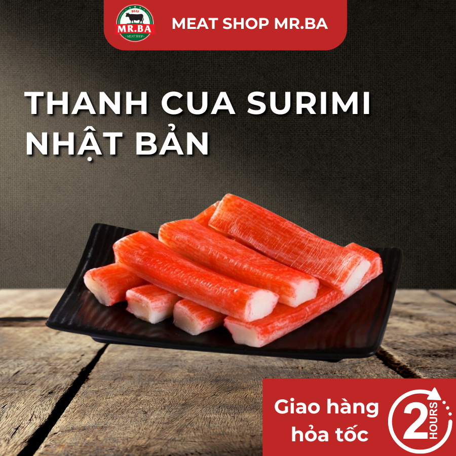 (HỎA TỐC) Thanh cua surimi Nhật - 500g