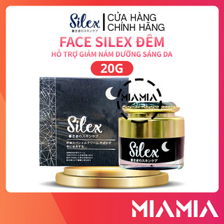  Kem Face Silex Nhật Bản Ban Đêm Vip Cao Cấp 20g Hỗ Trợ Dương Trắng Da Mờ Thâm Nám 
