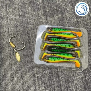 Combo Mồi Mềm NFF & Lưỡi Câu AR15 – Mồi Câu Lure Cá Lóc, Cá Trê Chính Hãng