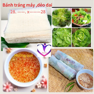  500g Bánh tráng gạo nhúng ,cuốn tráng máy dẻo dai .Đặc sản Bình Định -BigLove 