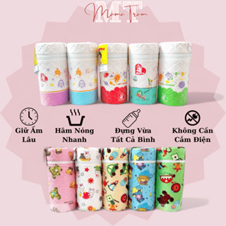 Bình Ủ Sữa 350ml – Cổ Rộng & Hẹp – Túi Giữ Nhiệt 3 Lớp, Giữ Ấm Tốt, Dùng Được Cho Tất Cả Bình Sữa