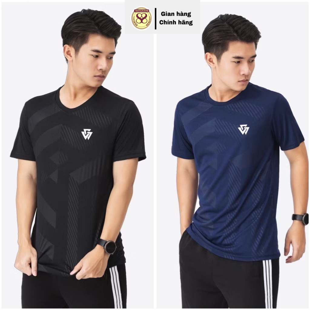 Áo thun lạnh dập vân hoa cao cấp
