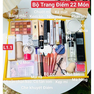    Được Kiểm Hàng  Bộ Trang Điểm Đầy Đủ Bộ Makeup Trang Điểm Cá Nhân  Trang Điểm Đi Tiệc Ảnh Thật Shop Tự Chụp 