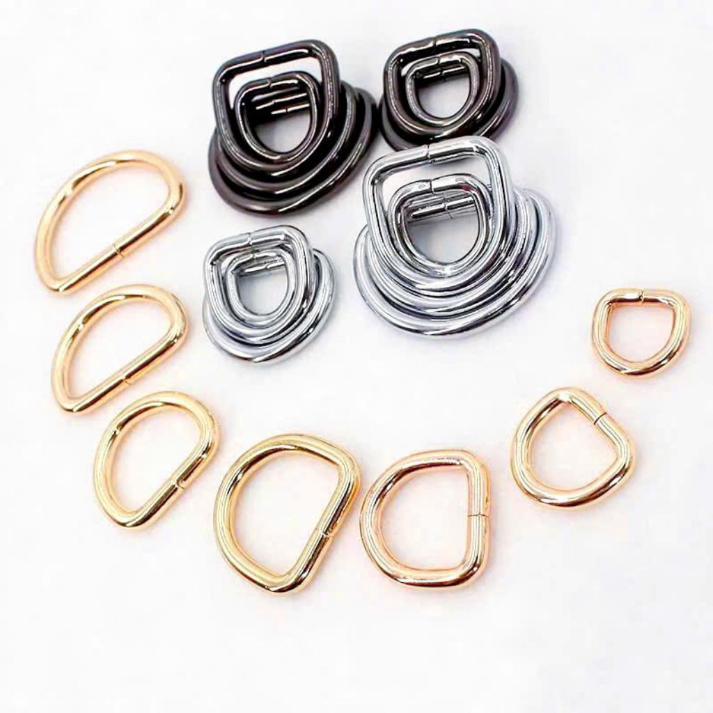 💫Set 10 Khoen D Mẫu Cao 1.5cm x 1.5cm DIY💫