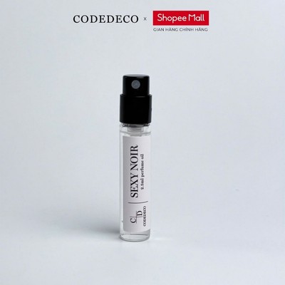 Tinh dầu thơm CODEDECO Sexy Noir 2.5ml - Vial 2.5ml