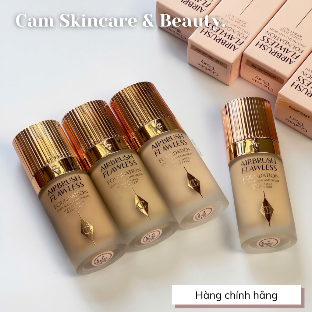 Kem nền CharlotteTilbury  Airbrush Flawless Longwear Foundation