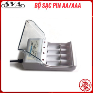 BỘ SẠC PIN AA/ AAA 4 VIÊN DOUBLEPOW