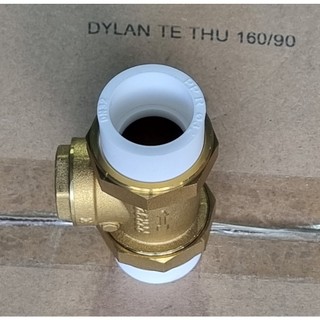 Van 1 chiều đồng lá lật 2 đầu rắc co
