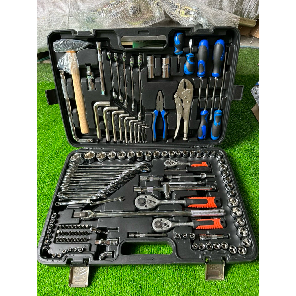Bộ đồ nghề,bộ dụng cụ sữa chữa đa năng 142 chi tiết.Model 3445-1
