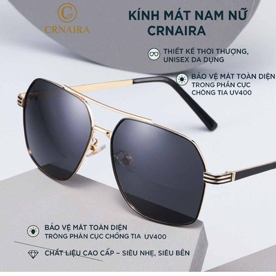 Kính mát Crnaira watch M41 Nam Phân Cực | Gọng Kim Loại Siêu Nhẹ – Chống UV, Đẹp Chuẩn Phái Mạnh