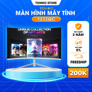 Màn Hình Máy Tính Gaming TOMKO T272QC 27 inch 2k, Tần số quét 165HZ - TOMKO