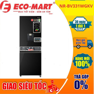 BV331WGKV Tủ lạnh Panasonic Inverter 300 lít NR-BV331WGKV ( Giao lắp đặt miễn phí)
