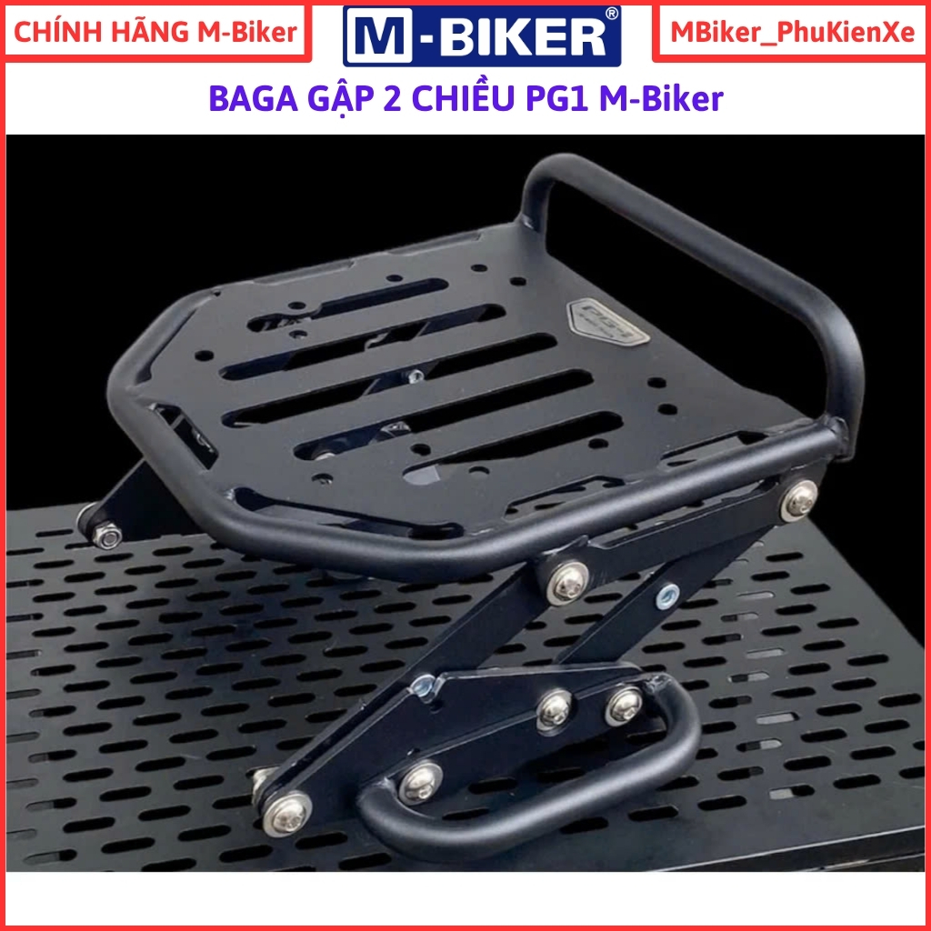 Baga gập pg1, baga pg1, cảng sau pg1, chính hãng mbiker