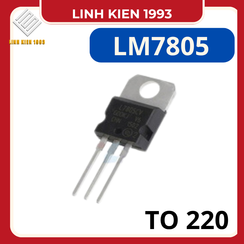 [ COMBO 2 CON ] IC nguồn ổn áp LM7805 5V DIP chính hãng