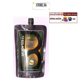  Kem xả ủ tóc COLAGEN  BERDYWINS COMPLEX 500ml   túi  hỗ trợ phục hồi tóc mềm mại giảm rụng 