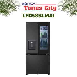 Tủ lạnh LG Inverter 576 lít Multi Door InstaView LFD58BLMAI 