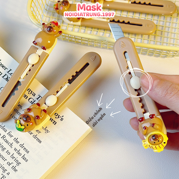 [ Giao Ngẫu Nhiên ] Dao Rọc Giấy Mini Nhiều Hình Dáng Cute Dễ Thương Nhỏ Gọn Tiện Dụng