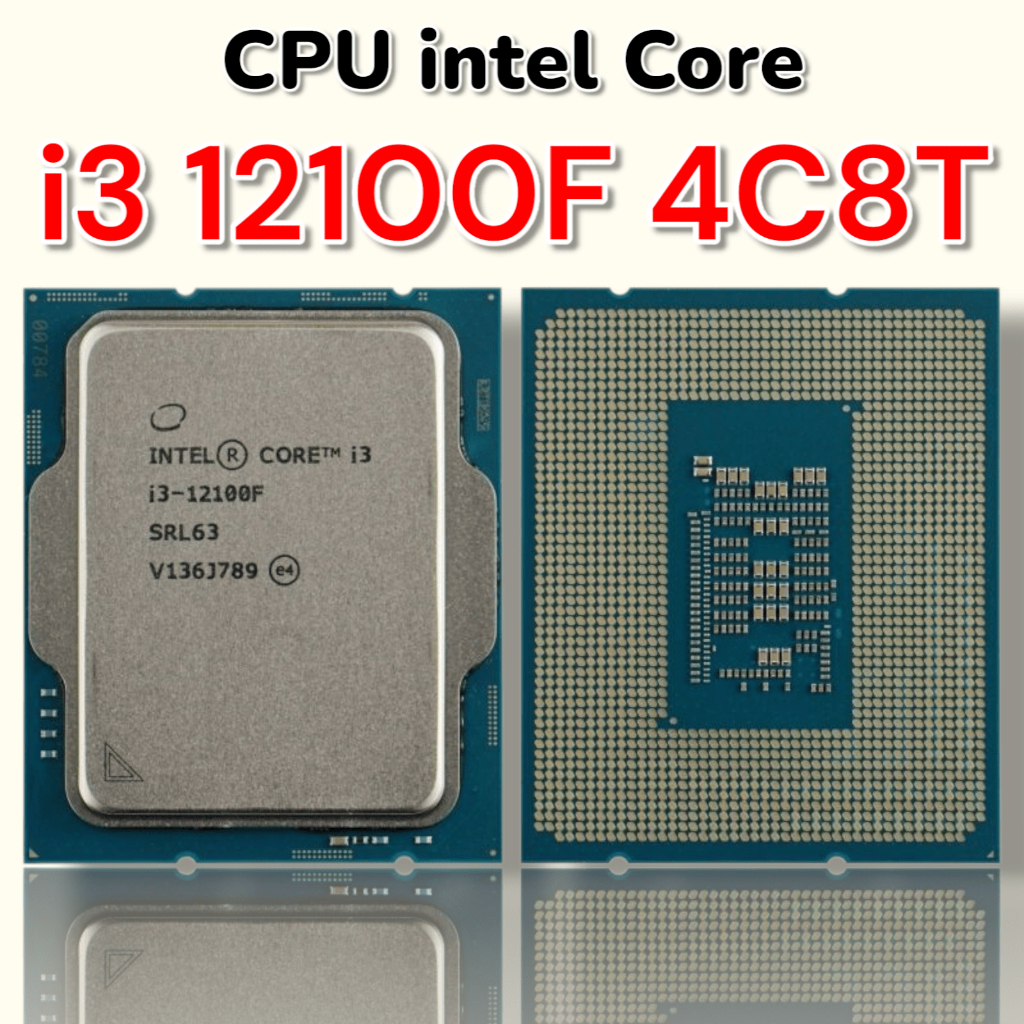CPU intel Core i3 12100F - 2nd Tray Đẹp 99% - Likenew - Tray - Rẻ Nhất Sàn