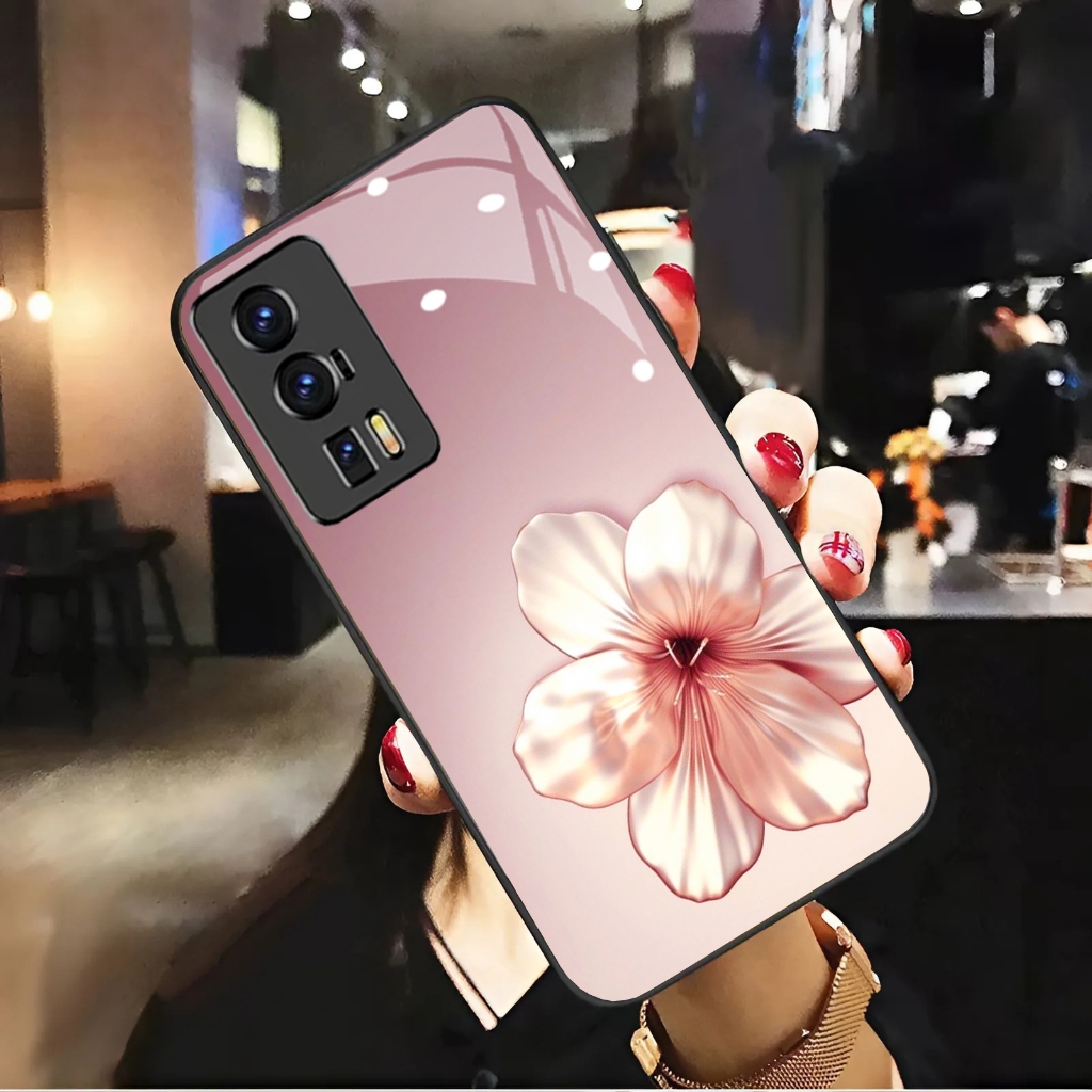 Ốp Lưng cho XIAOMI REDMI K60 5G, K60 PRO 5G, K60E 5G Mặt lưng cường Lực Họa Tiết