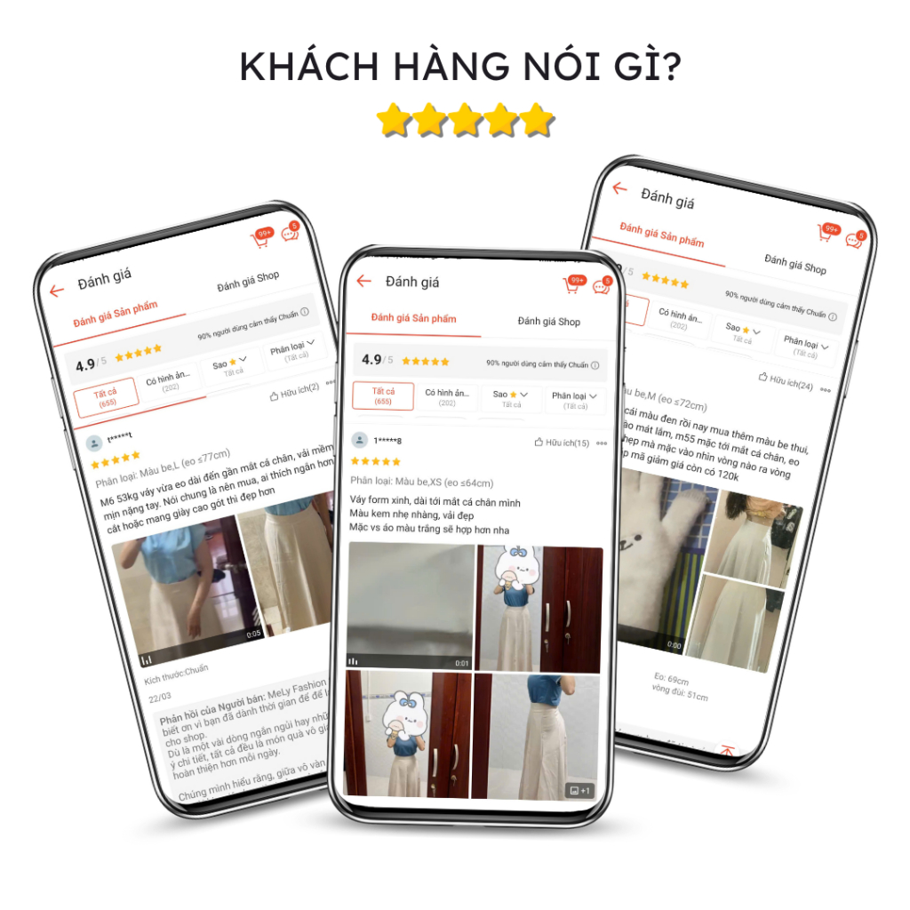 Chân váy dài 90cm dáng suông chữ A Mely Fashion chắp 8 mảnh cạp cao che bụng tốt tôn dáng có túi 2 bên có bigsize CV91 | BigBuy360 - bigbuy360.vn