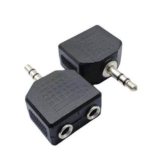 Jack Chia Audio 3.5mm 2 Cổng Ra