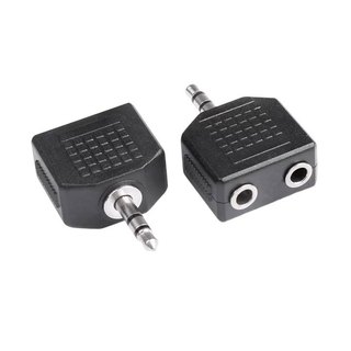 Jack Chia Audio 3.5mm 2 Cổng Ra