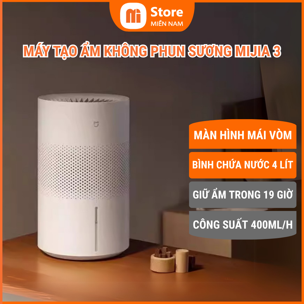 Máy tạo độ ẩm XM Mijia 3 CJSJSQ02XY dung tích 4L- Máy tạo độ ẩm không sương milife H5P