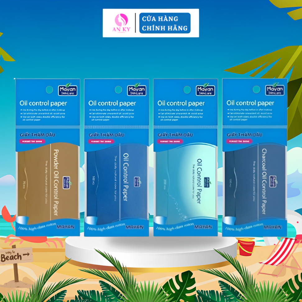 Giấy Thấm Dầu Mayan Oil Control Paper
