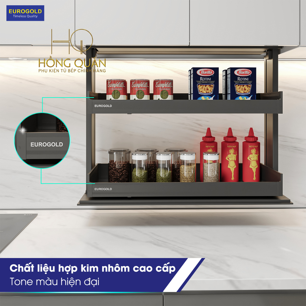 Kệ Gia Vị Điện tự động Thông Minh Eurogold - CHÍNH HÃNG EUROGOLD.