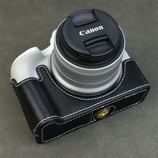  Bao da Half case máy ảnh Canon R50 R100 