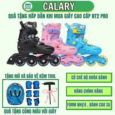 [ TẶNG BV VÀ NÓN] Giày Patin Trẻ Em Centosy Flying Eagle NT2 Pro Cao Cấp Chính Hãng- Form Nhựa Chắc Chắn Bánh Cao Su