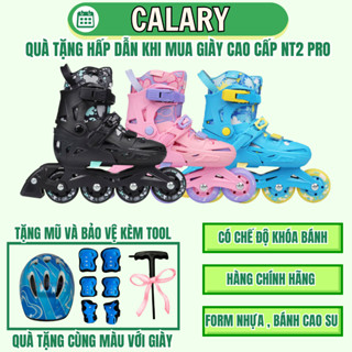    TẶNG BV VÀ NÓN  Giày Patin Trẻ Em Centosy Flying Eagle NT2 Pro Cao Cấp Chính Hãng- Form Nhựa Chắc Chắn Bánh Cao Su 