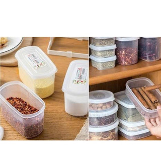 Hộp đựng thực phẩm 630mL K121 Nakaya Nhật Bản có thể dùng lò vi sóng