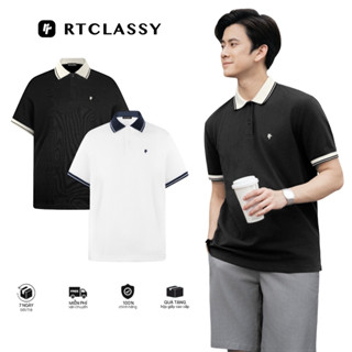 Áo Polo Phối Cổ RT CLASSY Symbol R10 Basic Nam/Nữ Trẻ Trung Vải Cotton Pique Chống Nhăn