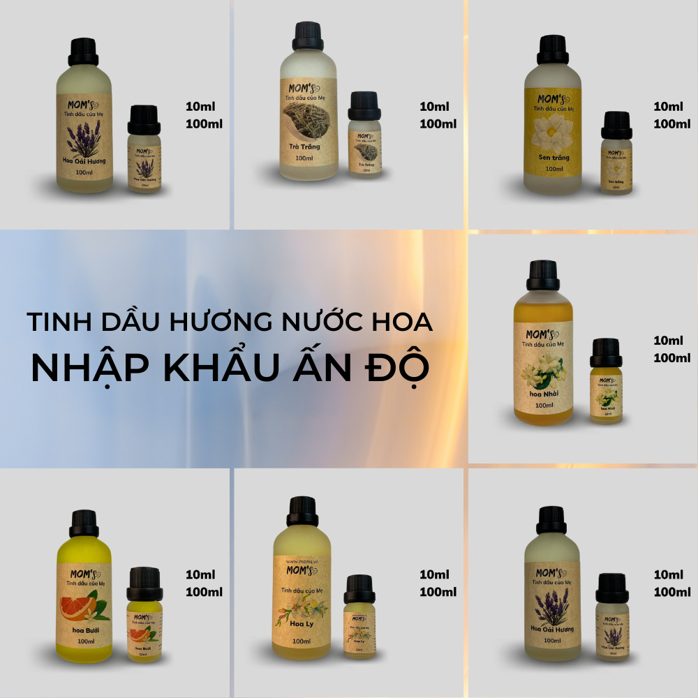 Tinh Dầu Hương Hoa 100ml - Ozo Aroma - Hương Liệu Nhập Khẩu - Thơm Dễ Chịu