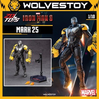 Mô Hình ZD Toys Iron Man Striker Mark 25 (MK25) 1/10 Action Figure