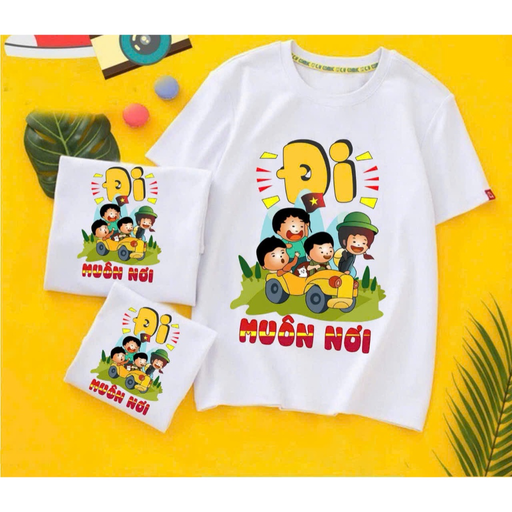 áo thun team Lầy Lội Lập Hội Đi Chơi ,áo nhóm ,áo lớp ,áo gia đình chất cotton mịn mát đủ size