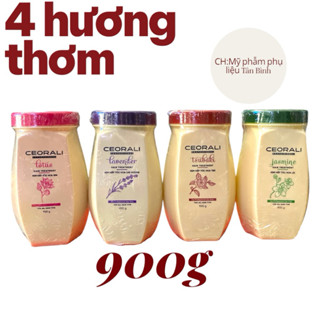 kem ủ tóc, hấp dầu phục hồi hư tổn Ceorali 900gr hương thơm ngát hương