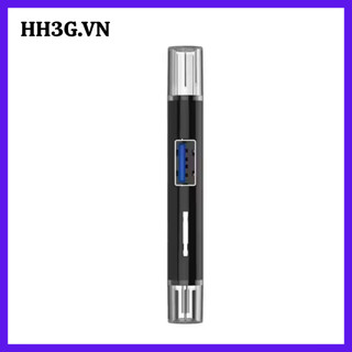Đầu Đọc Thẻ Nhớ 5 In 1 Type-C/ TF/USB 2.0/USB/Micro USB – Hỗ Trợ Thẻ TF Cho Android, Laptop, PC