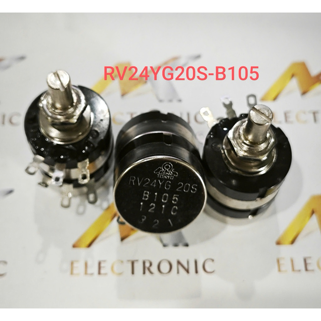 Chiết áp kép RV24YG20S-B105 1M 2W TOCOS TOKYO RV24YG20S B105