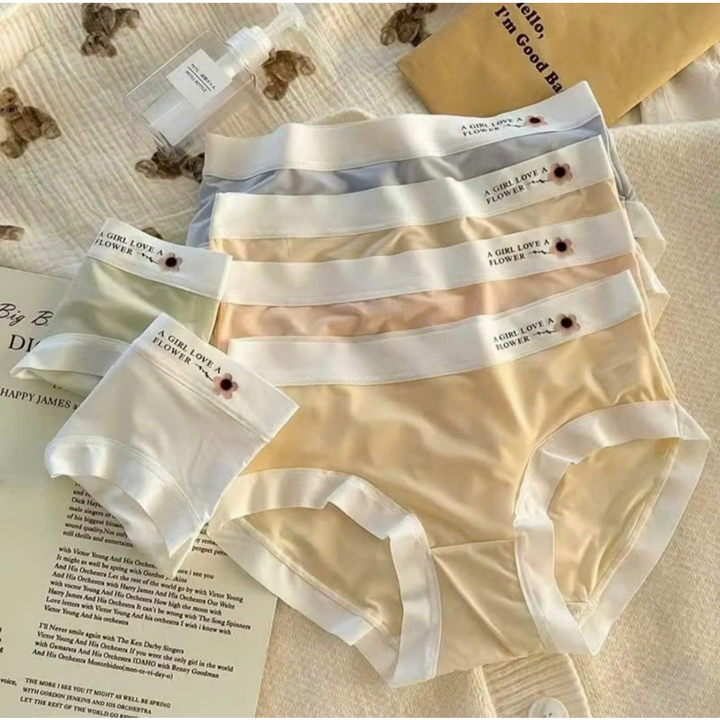 Quần lót nữ - Quần lót tàng hình - chất liệu su lụa Girl love