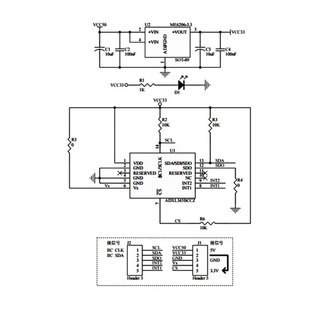 Module Cảm Biến Gia Tốc 3 Trục ADXL345 IIC/SPI