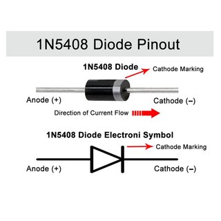 Sản phẩm Diode 1N5408 3A 1000V (DIP)