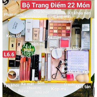  Bộ Trang Điểm Makuep Cơ Bản Đầy Đủ  Bộ Sản Phẩm Makep Của Nữ Dành Cho Người Mới Tập Trang Điểm Mỹ Phẩm Cosmetic 