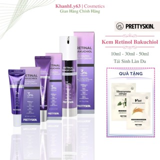 Retinal bakuchiol, Prettyskin, kem dưỡng Retinol Pretty Skin Hàn Quốc, kem dưỡng da ban đêm