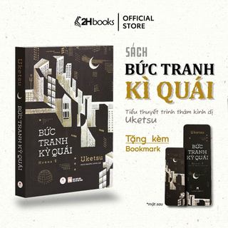  Sách Bức Tranh Kỳ Quái tiểu thuyết trinh thám của Uketsu sách trinh thám 